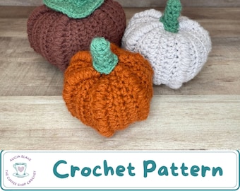 CROCHET PATTERN: Witch Way to the Pumpkin Patch - Pumpkin Crochet - Quick Home Decor Pattern - Beginner Friendly Crochet - Easy Crochet