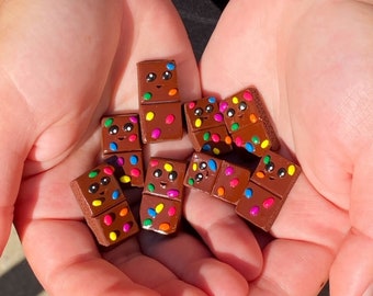 Mini cosmic brownie magnets (set of 3)