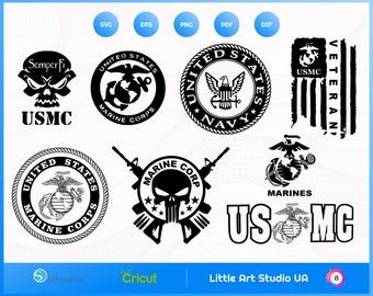 Usmc Svg Etsy