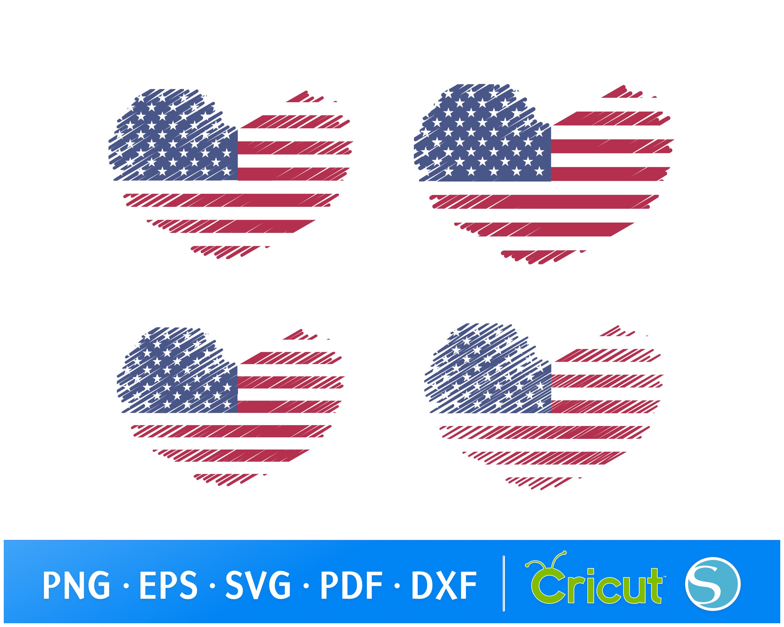 Heart Flag SVG US Flag Svg USA Heart Svg 4th of July Heart - Etsy Canada
