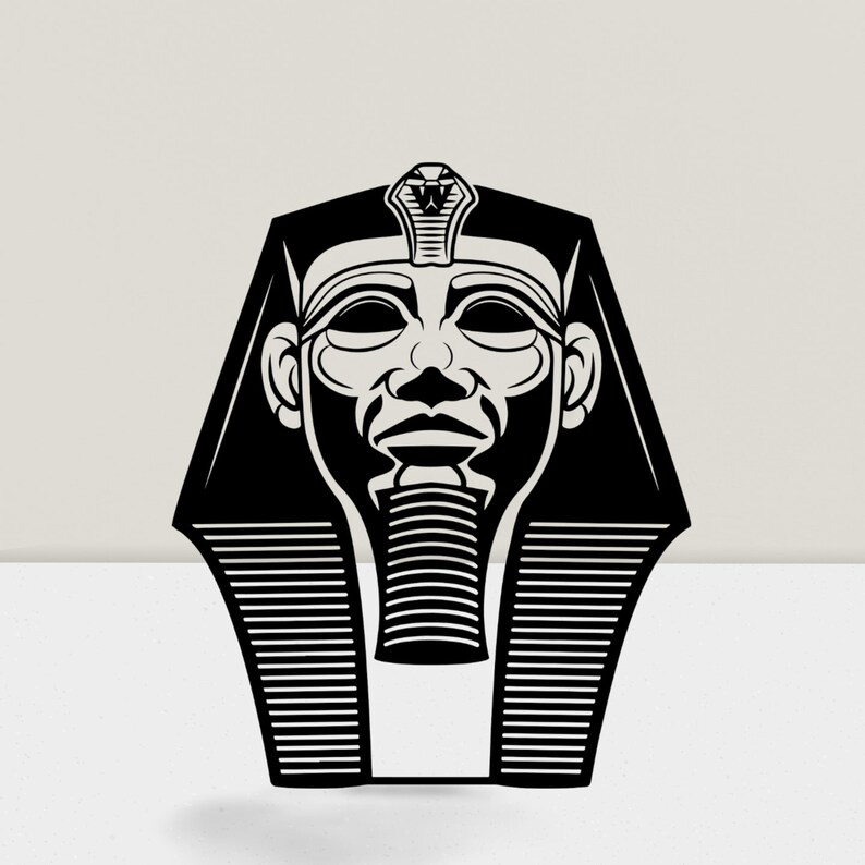 Ancient Egypt Svg & Png, Egyptian Clipart, Pharaoh Silhouette Vector ...