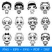 Doll SVG, Cute Baby Girl Png, Doll SVG Cut File for Cricut, Little ...