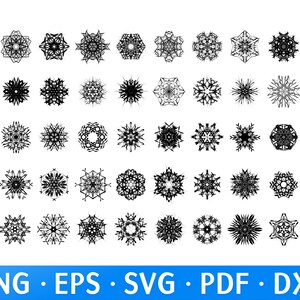 Copo de nieve svg, copo de nieve svg, Navidad svg, invierno svg, copo de nieve de Navidad svg, archivos de corte de Navidad, vacaciones DXF, archivos de corte Cricut de nieve