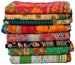 Wholesale Lot Of Indian Vintage Kantha Quilt Handmade Throw Reversible Blanket Bedspread Cotton Fabric BOHEMIAN quilt Boho Quilts For sale 