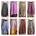 Wholesale of Vintage Indian Silk Wrap Skirts 