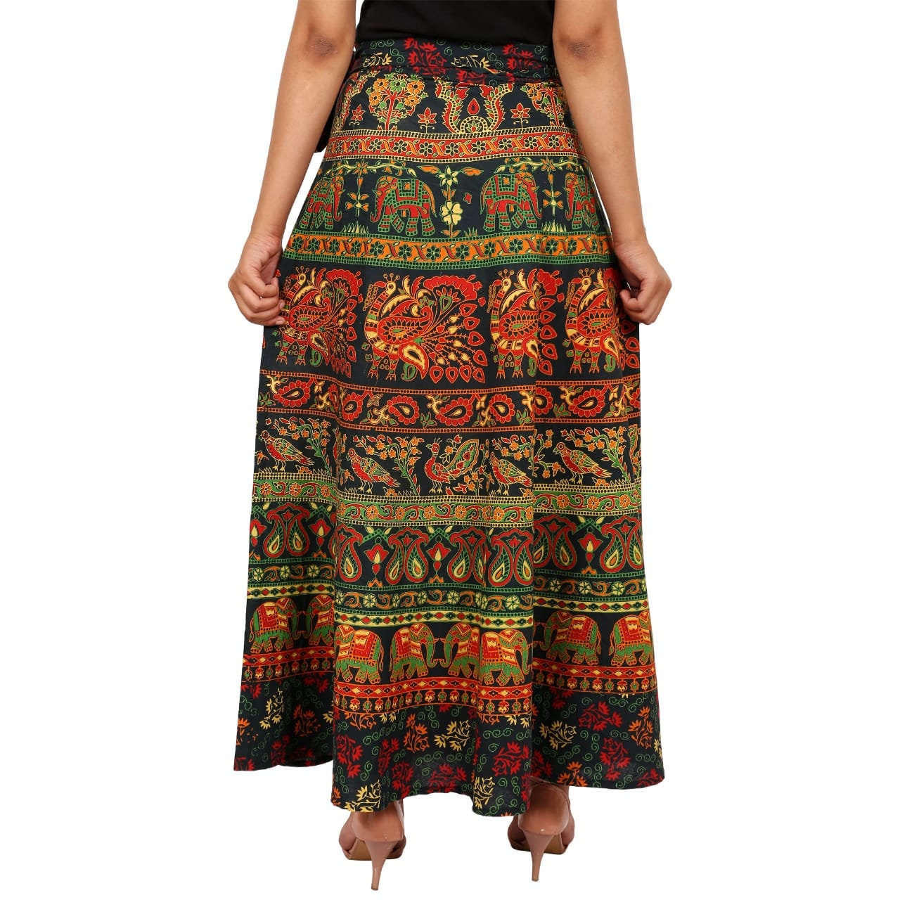 Indian Boho Skirt wrap skirt Boho Maxi skirts Mandala maxi | Etsy