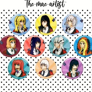 Kakegurui Pins