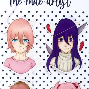 Doki Doki Literature Club Stickers