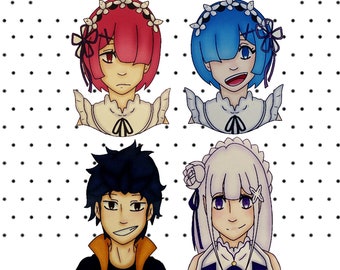 Re: Zero Stickers