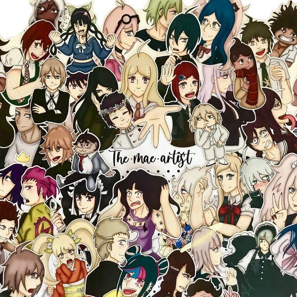 Danganronpa Stickers - Etsy