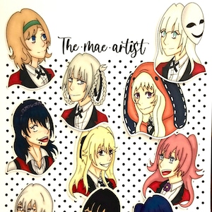 Kakegurui Stickers