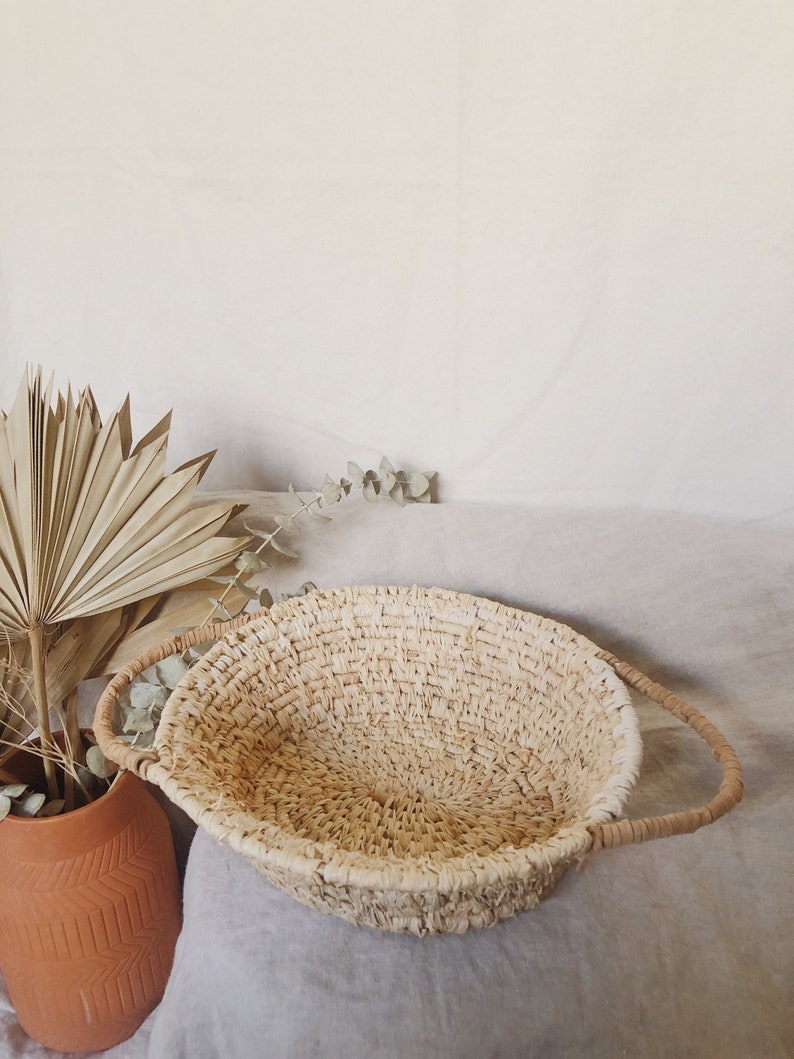 Ynez Handwoven Handle Basket image 4