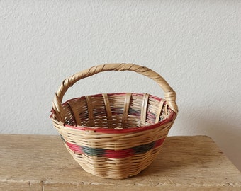 Vintage Handle Basket