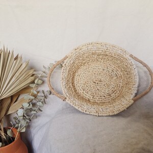 Ynez Handwoven Handle Basket image 1