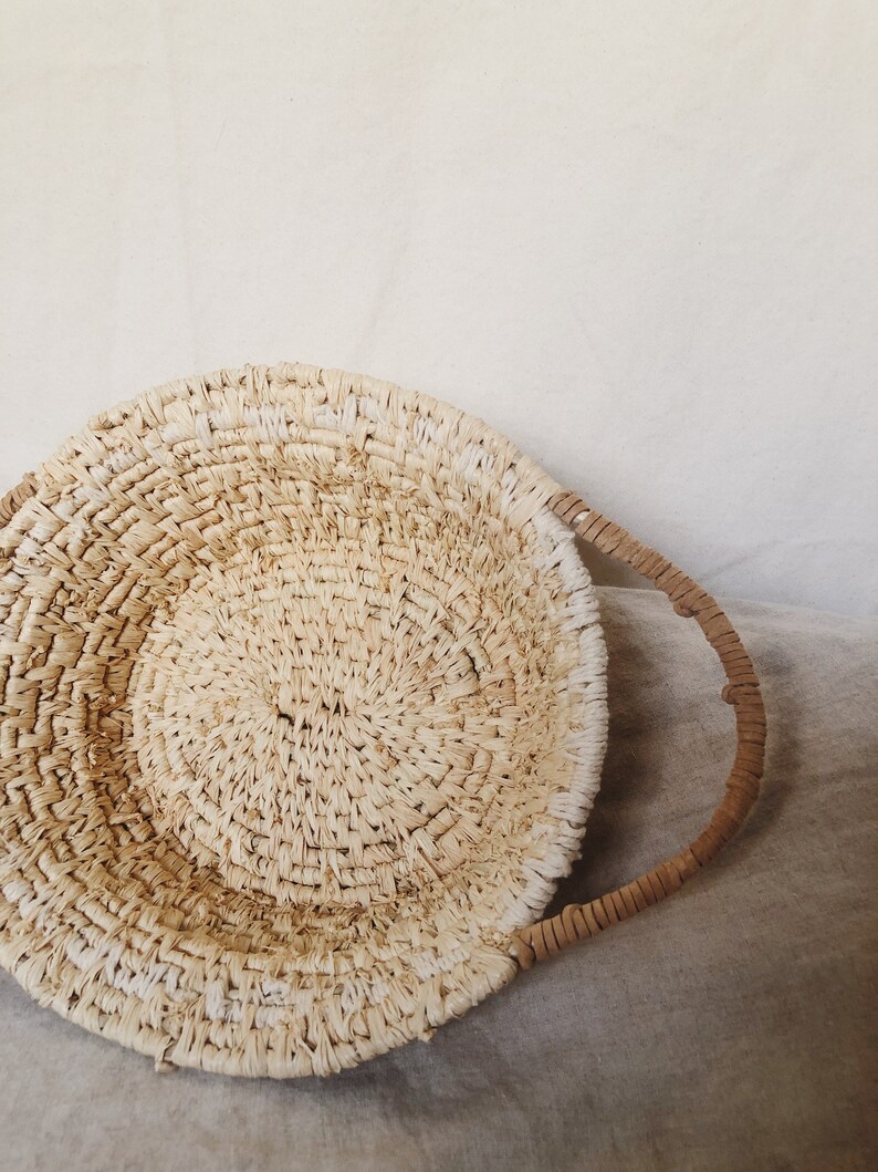 Ynez Handwoven Handle Basket image 2