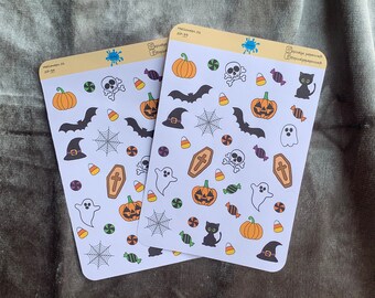 Halloween Stickers / Planner Stickers / Journal Stickers