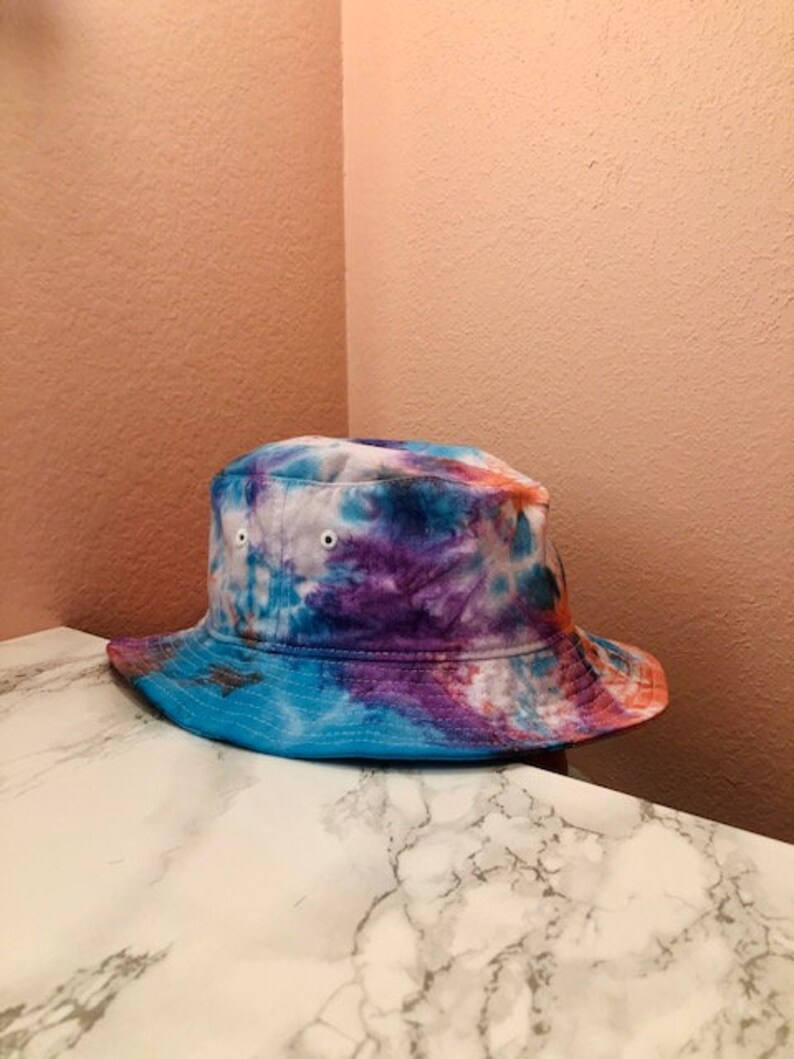 Custom Tye Dye Buckethat Etsy
