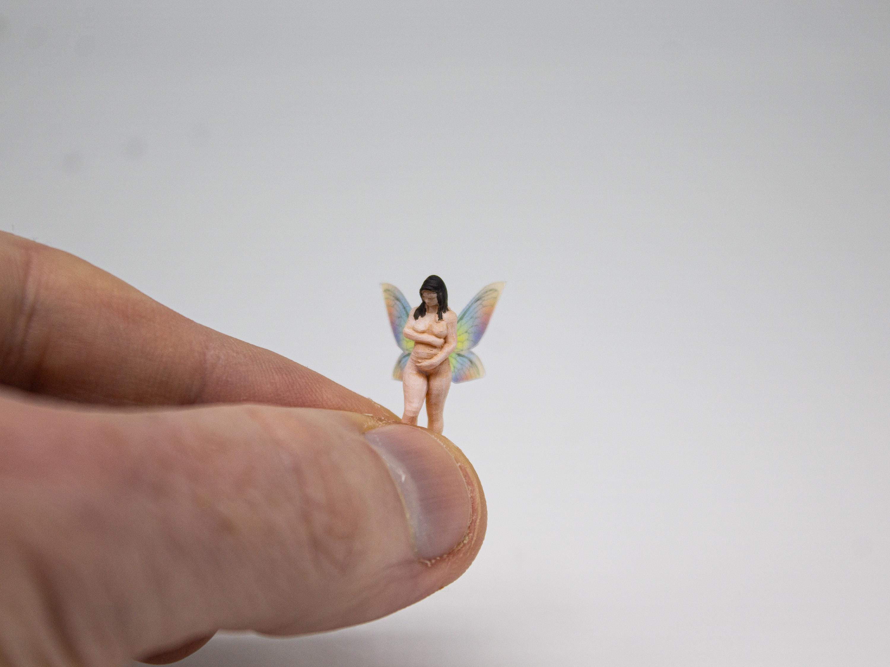 Tiny Fairy; The Seedbearer - Miniature Fairy Figurine/scale model