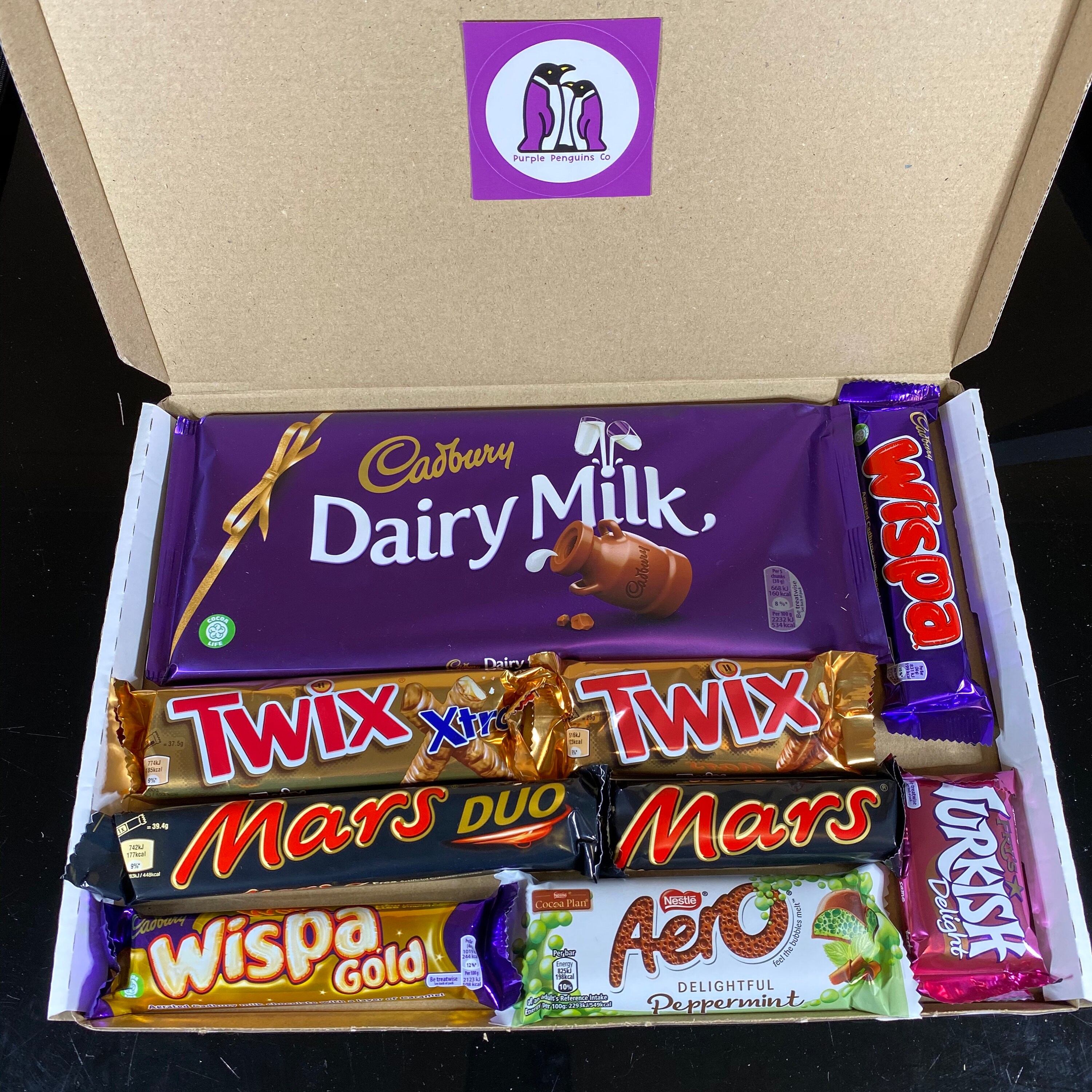 NutFree Large Chocolate Box Assortment Birthday Gift Etsy