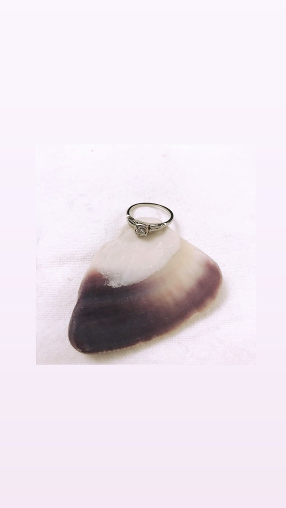 Diamond Solitaire ring View 2