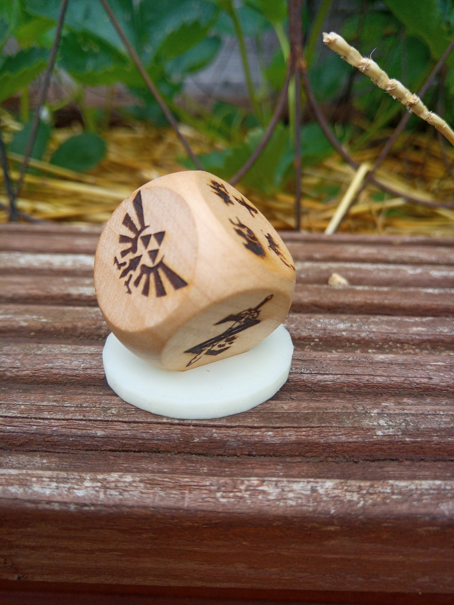 Custom Wooden Dice Display Stand Etsy