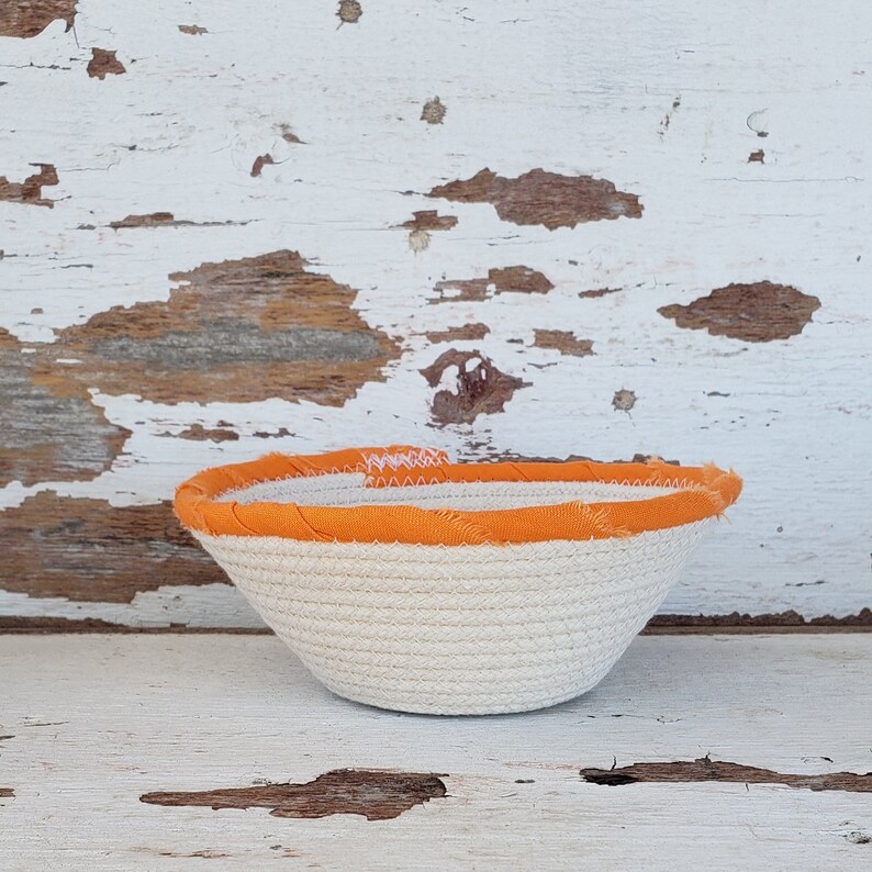 Coiled Clothesline Bowls spring Multicolored Bowls Etsy