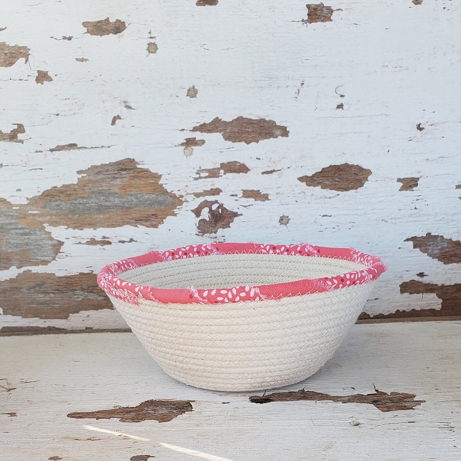 Coiled Clothesline Bowls Spring Multicolored Bowls Etsy