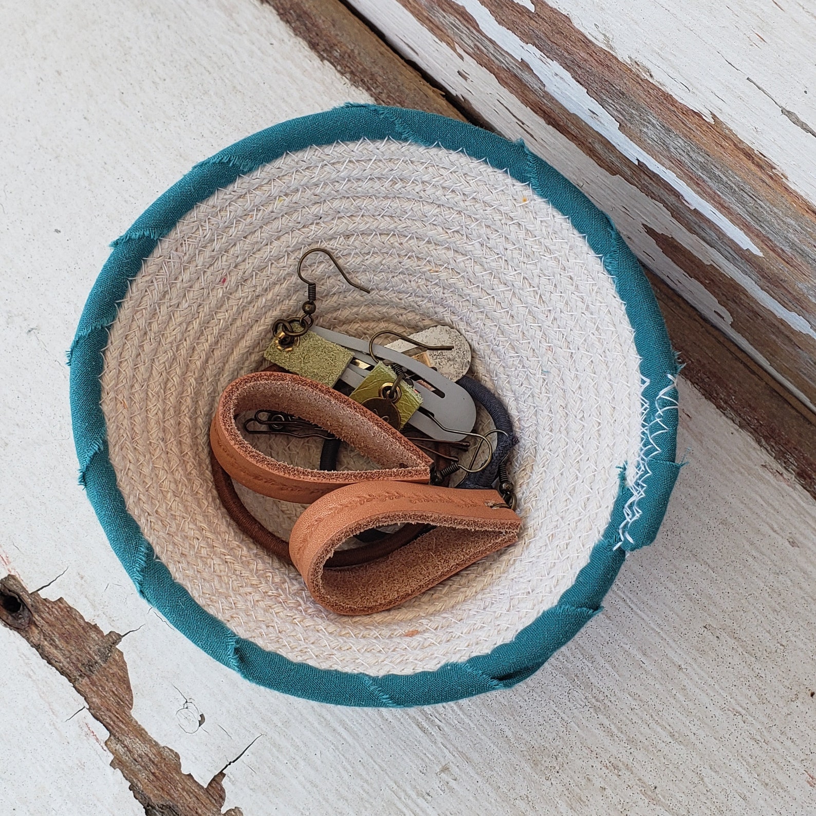 Coiled Clothesline Bowls Spring Multicolored Bowls Etsy