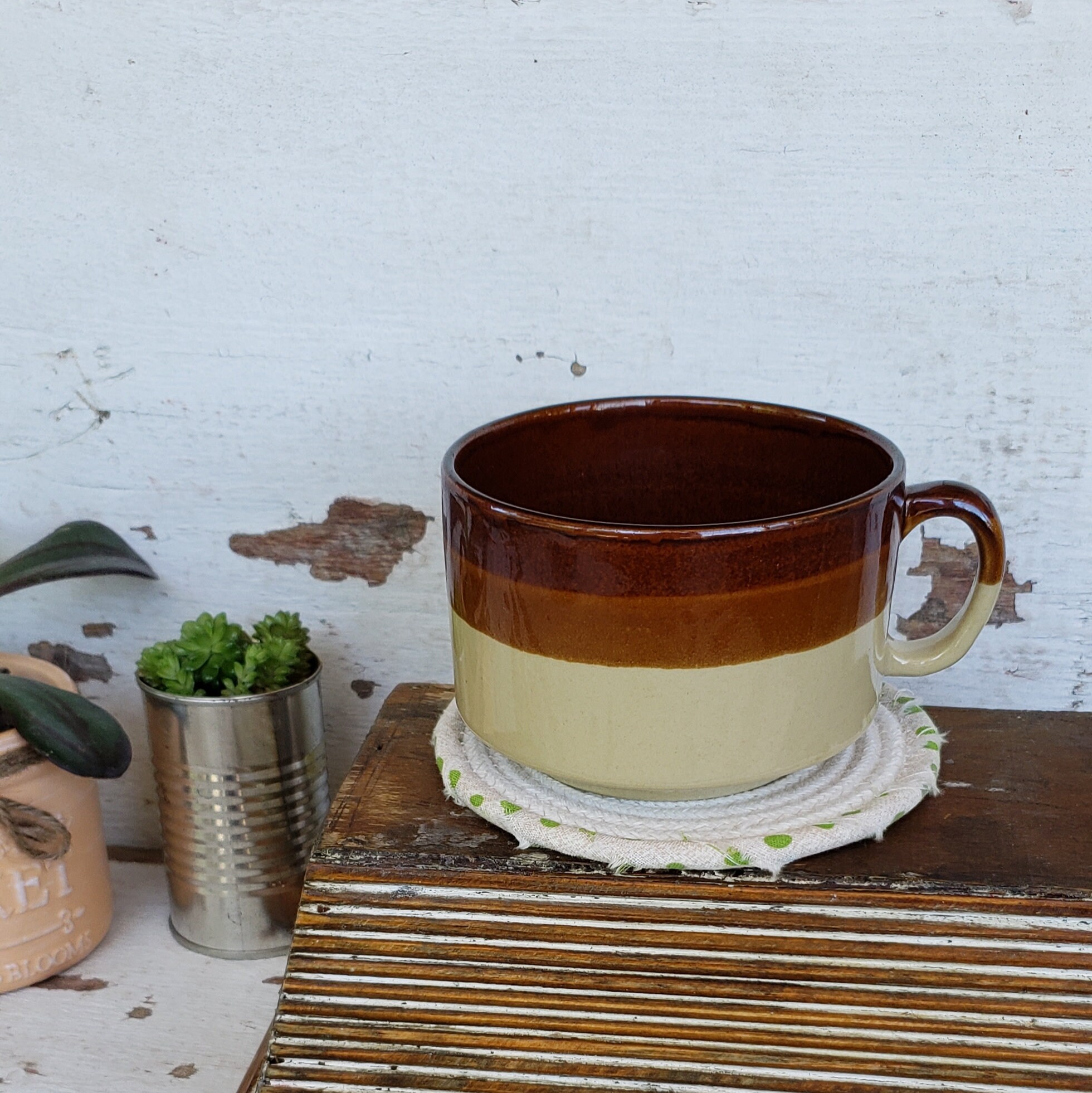 Coiled Clothesline Coasters country Kitchen Coiled Rope Etsy