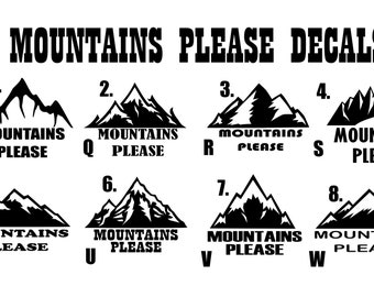 Mountains Please Etsy