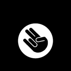 Funny Shocker Hand Sarcasm Sticker, Waterproof Vinyl