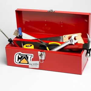 Funny Cat Hooker Waterproof Vinyl Sticker bild 2