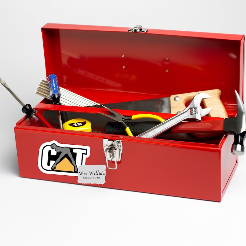 Funny Cat Hooker Waterproof Vinyl Sticker bild 2