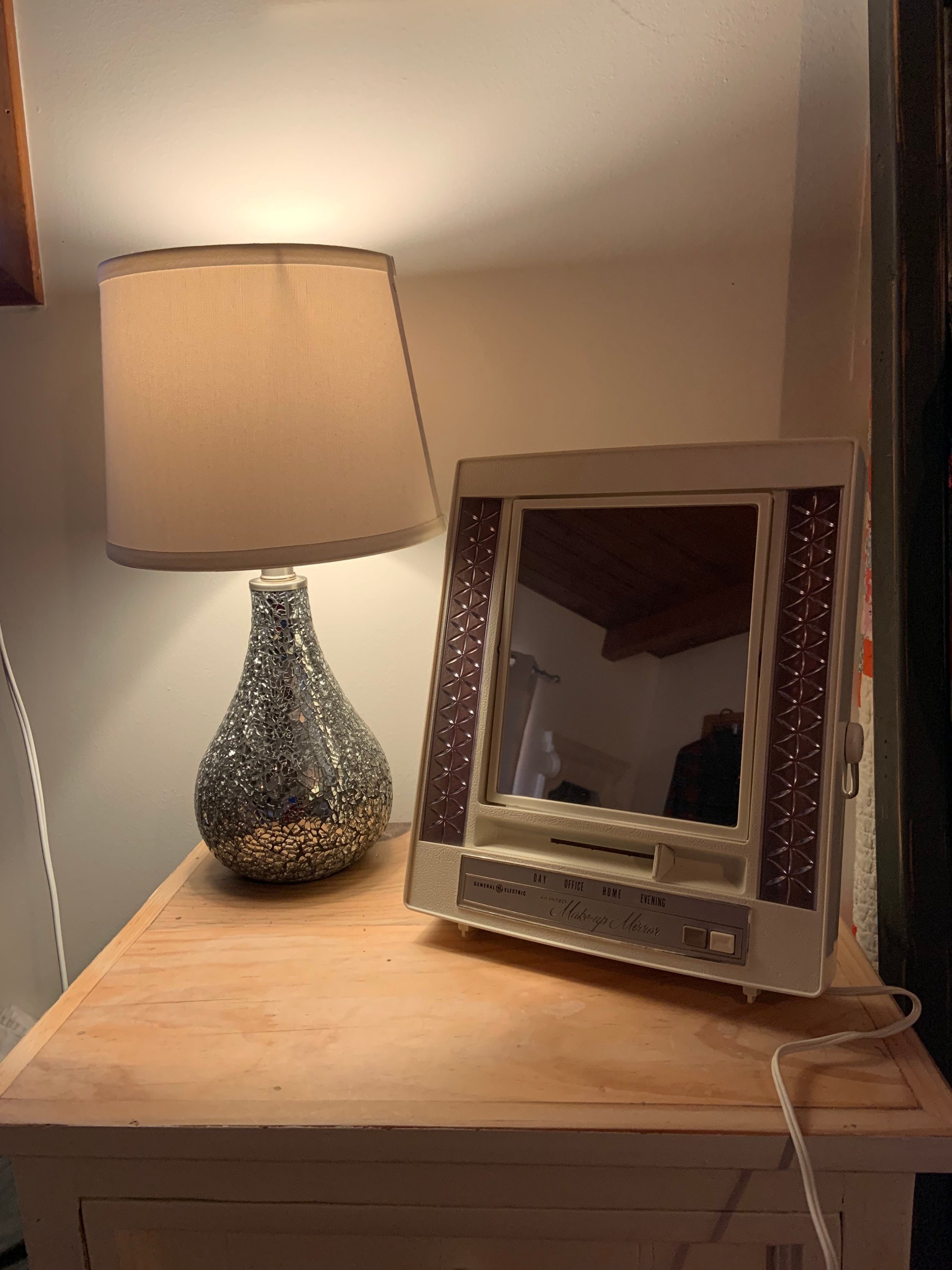 Vintage GE Makeup Mirror for Vanity Etsy