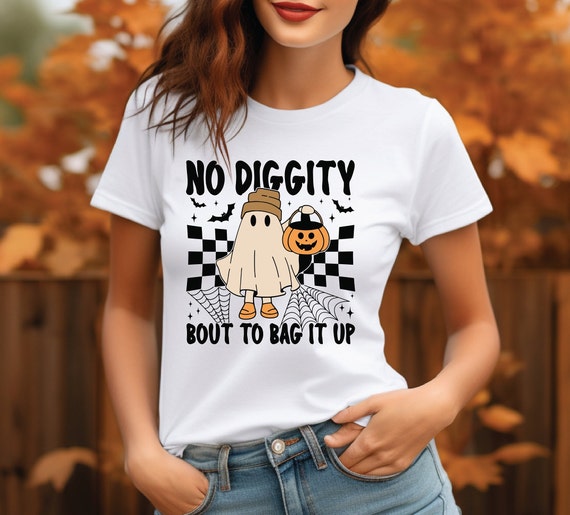 No Diggity 'Bout To Bag It Up Costume T-Shirt No Diggity 'Bout To Bag It Up Costume T-Shirt