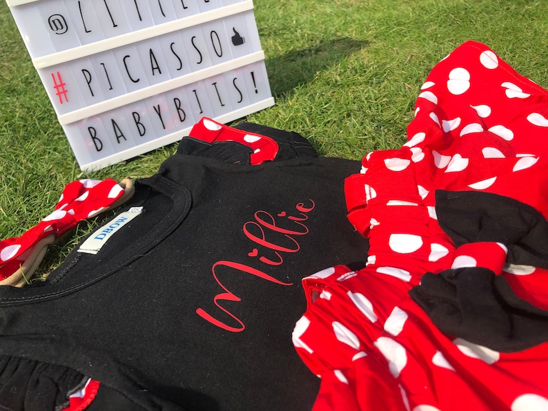 Minnie Mouse inspired outfit