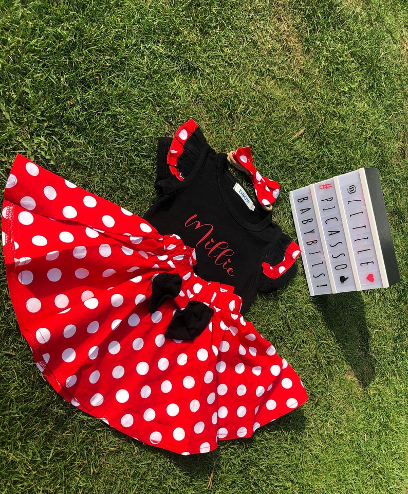 Minnie Mouse inspired outfit