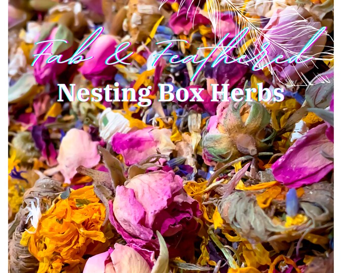 Organic Nesting Box Herbs Chicken Coop Refresher Natural Wormer