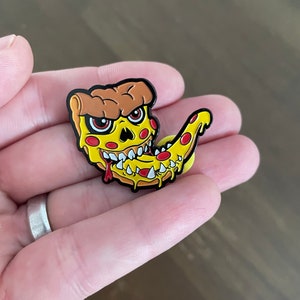 Pizza Monster Pin
