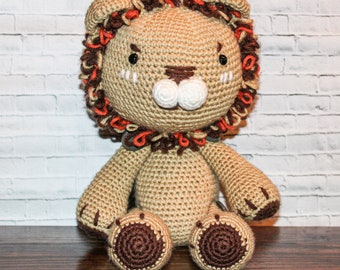 Crochet Lion with Meat