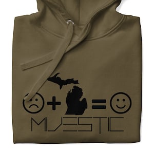 Happy Place Hoodie Michigan