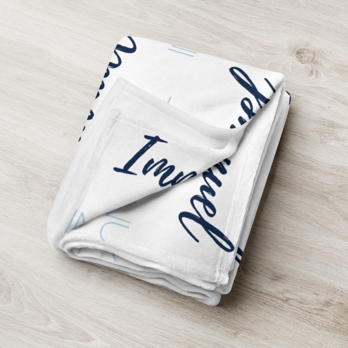 Personalized Blanket Sherpa Throw Blanket Personalized Etsy