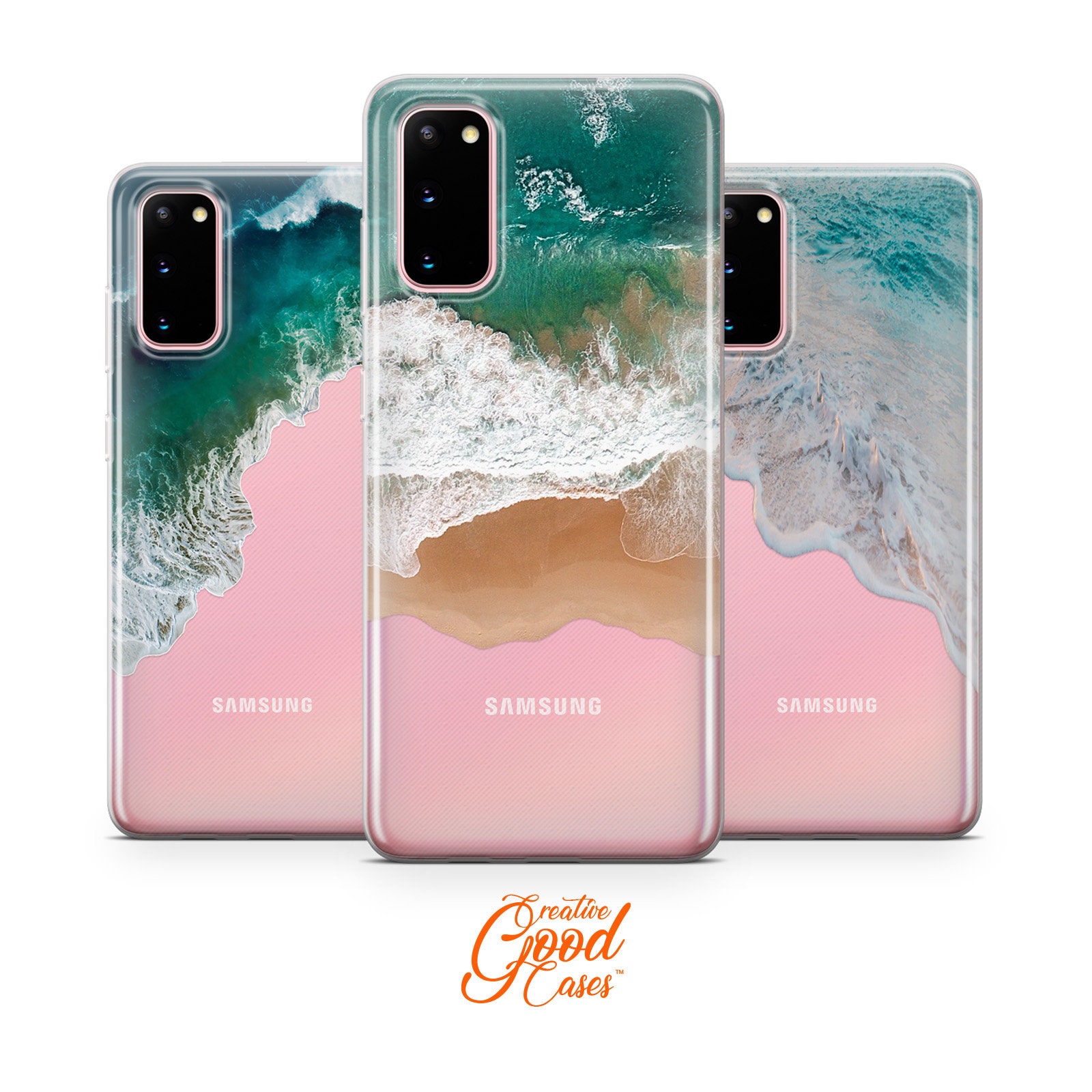 Coque De Téléphone Vague Océan Bleue - Cadeau Plage Tropical - MAIL BOX GIFTS