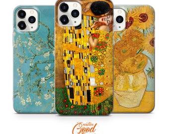Art Painting Phone Case, Soft TPU Cover, Fine Art Prints