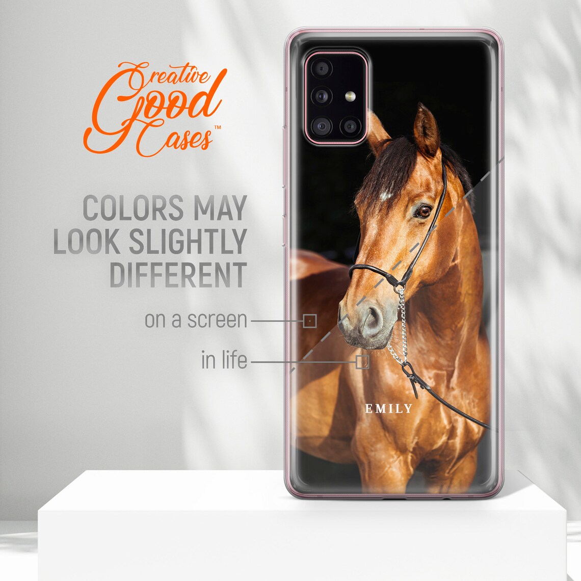 Personalised Horse Phone Case Cover for Samsung A71 Samsung Etsy