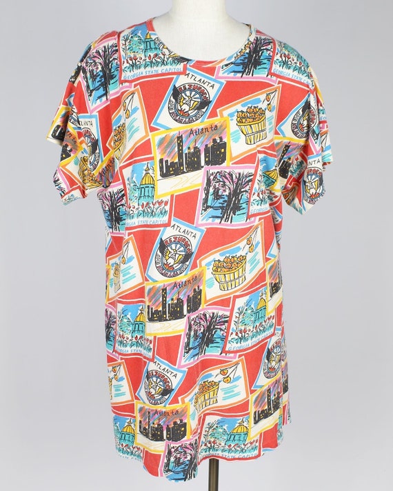 Novelty Print Tshirt Dress