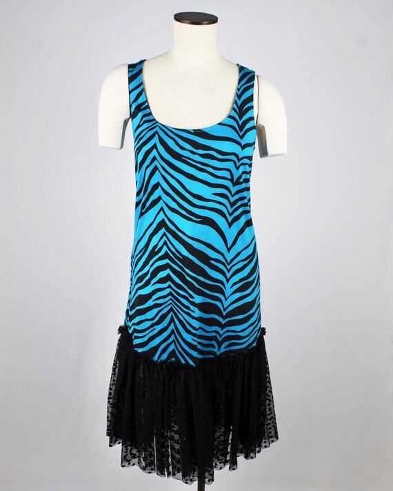 1980’s Zebra Print Dress