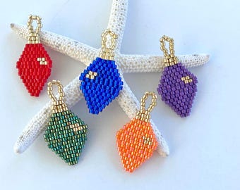 Tiny Christmas Wrapping Accessories Gift Charms Package Decor