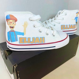 custom blippi shoes