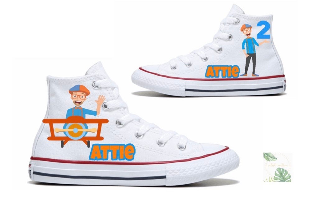 custom blippi shoes